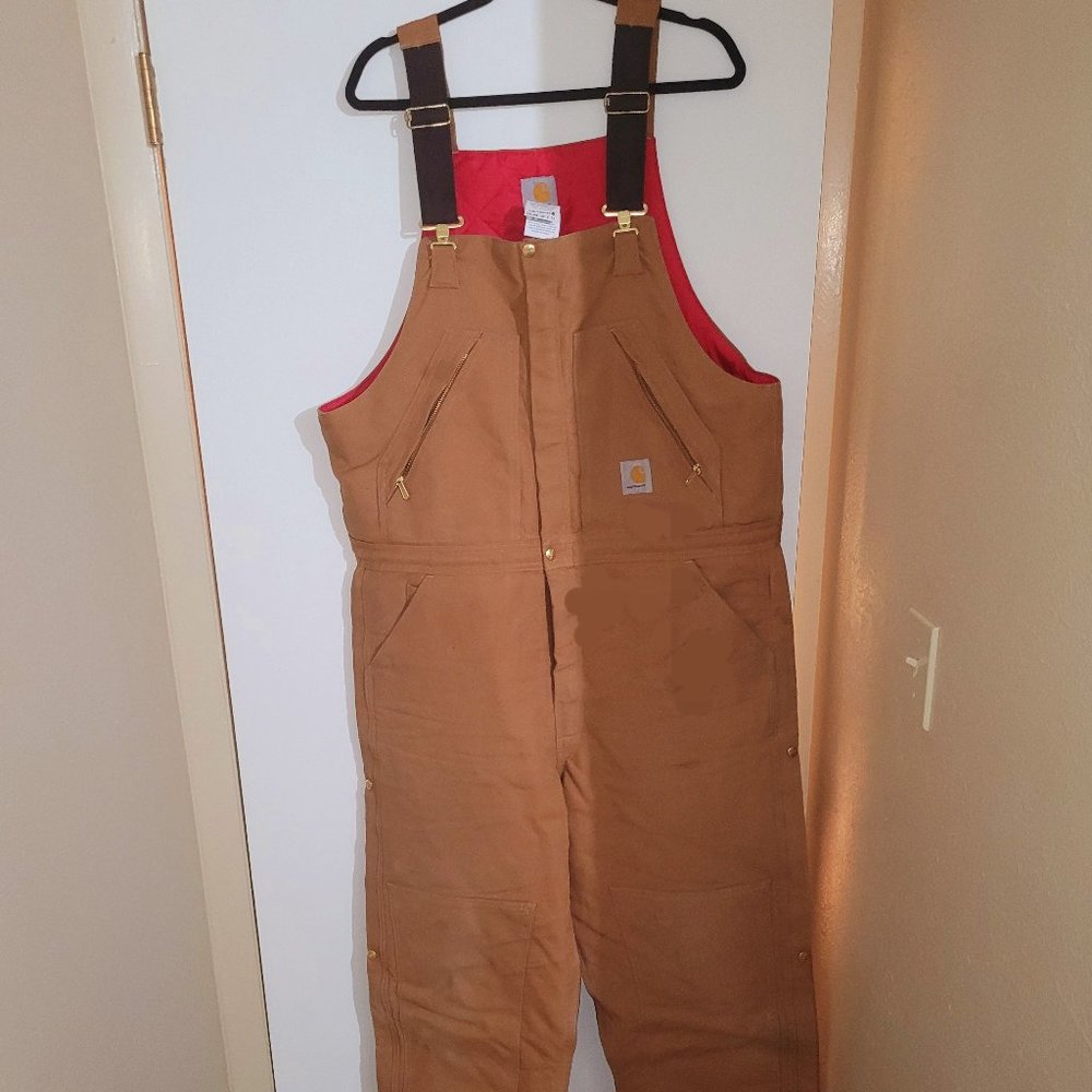 COPY - Carhartt insulated bib coverall